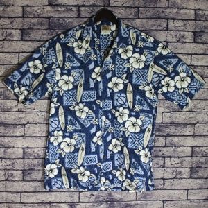 Winnie Fashion XL Mens SS Floral Hawaiian Shirt